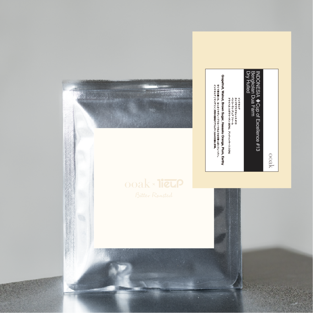 【Pour-Over Coffee Bag】【ooak × Tieup】INDONESIA COE受賞#13♦︎BENGKOLAN DUA FARM Dry Hulled