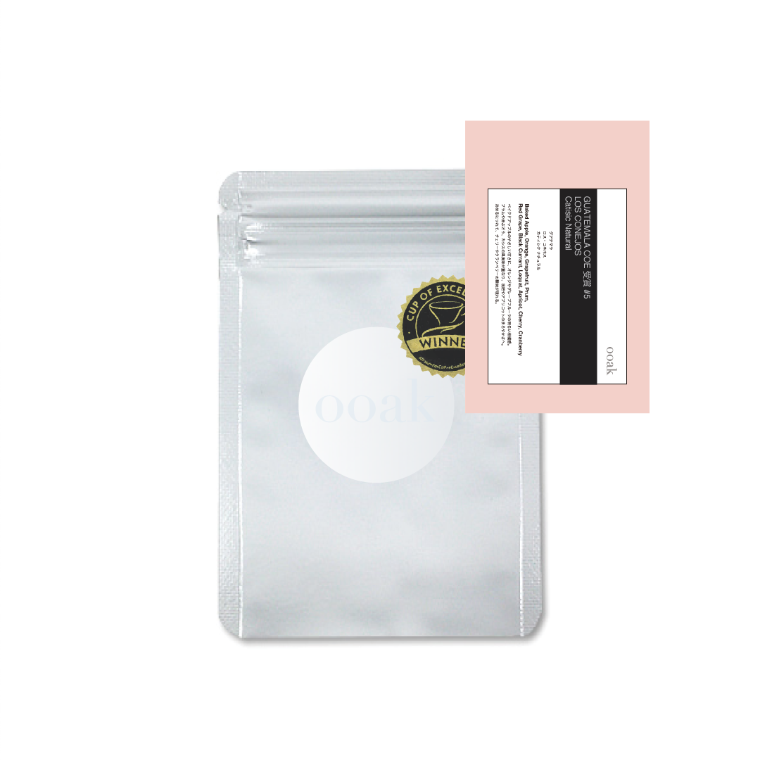 【GUATEMALA】COE受賞#5 LOS CONEJOS Catisic Natural