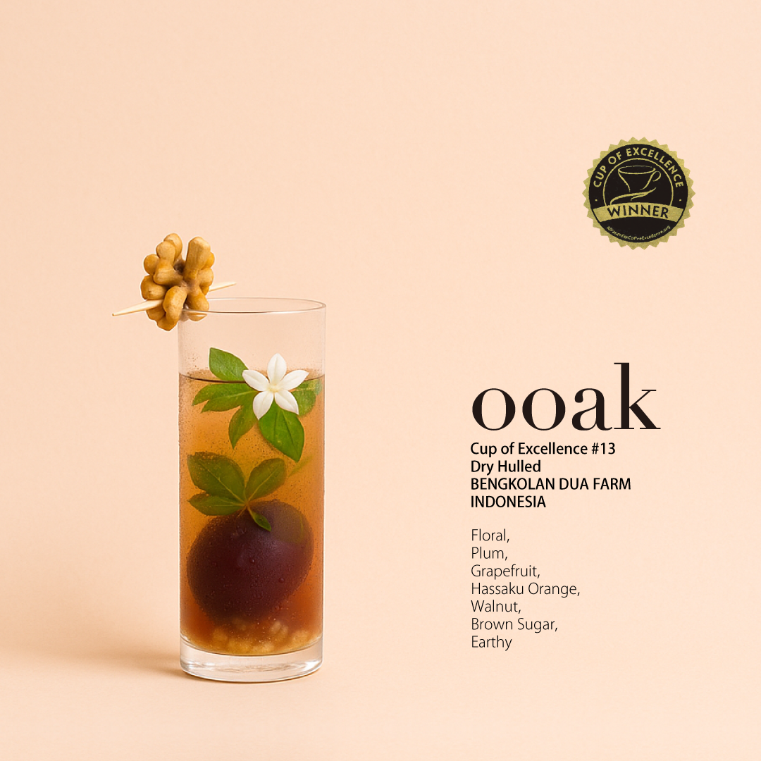 <オンライン限定>【INDONESIA】COE受賞#13♦︎BENGKOLAN DUA FARM Dry Hulled
