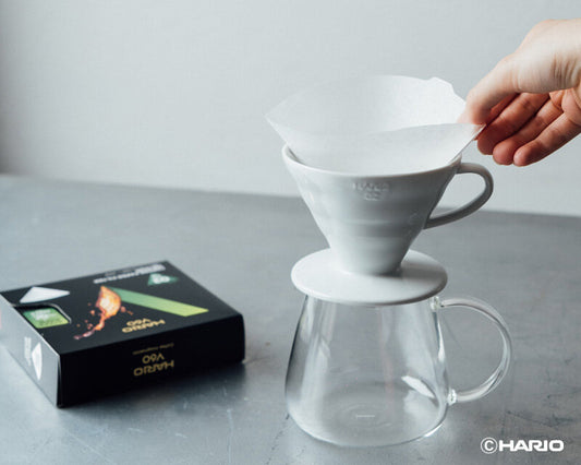 【HARIO】V60コーヒーペーパーフィルター・メテオ 01<店頭取扱有>
